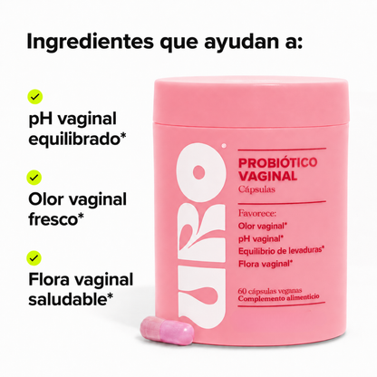 Probióticos Vaginales para un Olor y pH Saludables